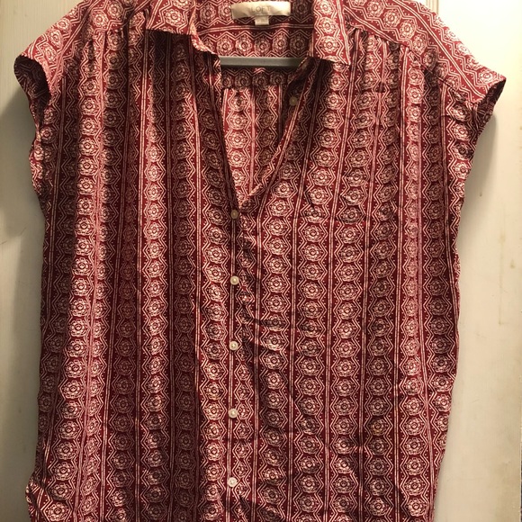 Ann Taylor Loft - Cap Sleeve Blouse - Picture 3 of 3